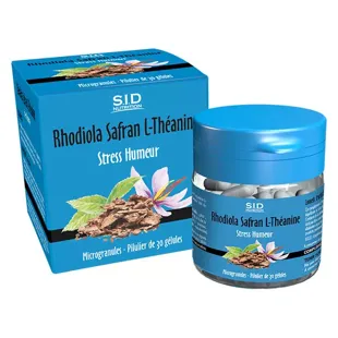 SID Nutrition - Phyto/Complexe - Rhodiola Zafferano L-Teanina 30 capsule