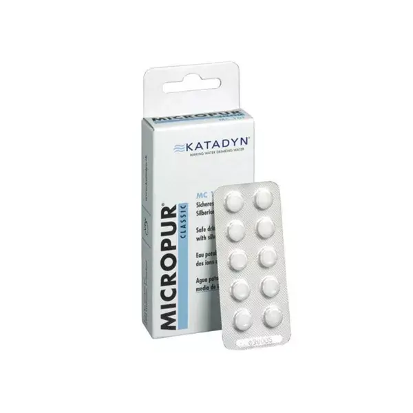 Katadyn Micropur Classic MC 10T 40 Tablets