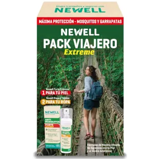 Newell Travel Pack Extreme Repellent 100ml + Mosquito Repellent 100ml