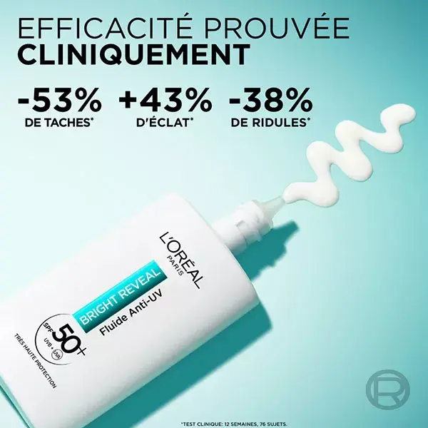 L'Oréal Paris Bright Reveal Anti-Uv Fluid SPF50+ Anti-Dark Spots Niacinamide 50ml 50ml