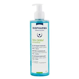 Isispharma Teen Derm Gel Nettoyant Purifiant 250ml