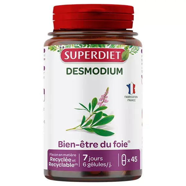Superdiet Desmodium 45 gélules