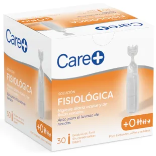 Fysiologische Oplossingsverzorging + 30 Unidoses van 5 ml