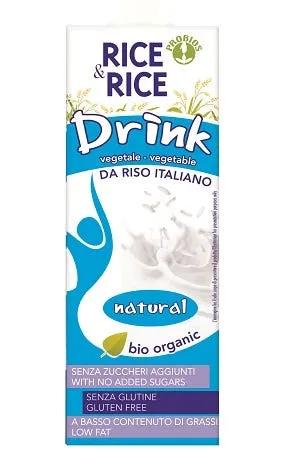 Rice&Rice Bevanda Di Riso Al Naturale Senza Glutine 1 L