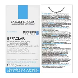 La Roche Posay Effaclar Pain dermatologique anti-imperfections