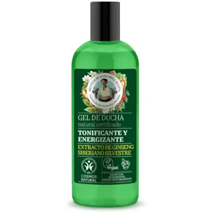 Green Agafia Gel Douche Tonifiant et Énergisant Naturel 260 ml