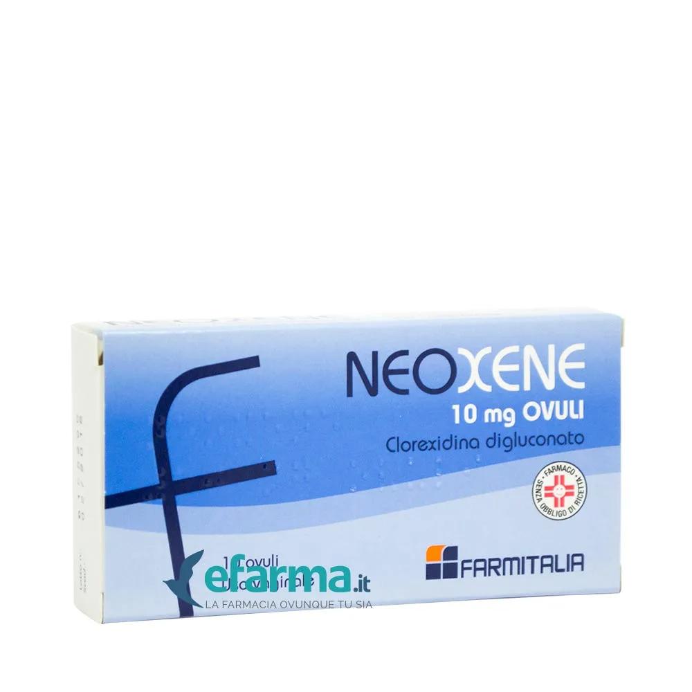 Neoxene 10 mg Clorexidina Digluconato Disinfettante 10 Ovuli Vaginali