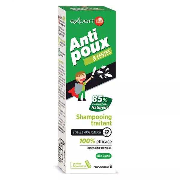 Expert 1.2.3 Anti-Poux et Lentes Shampooing Traitant 200ml