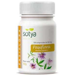 Sotya Passiflora 500 mg 100 Comprimidos