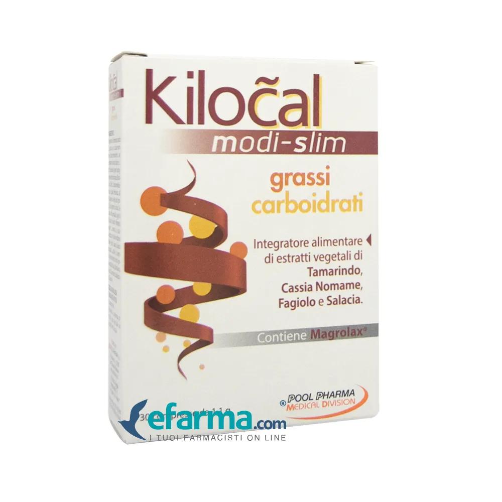 Kilocal Modi-Slim Grassi Carboidrati Integratore Dimagrante 30 Compresse