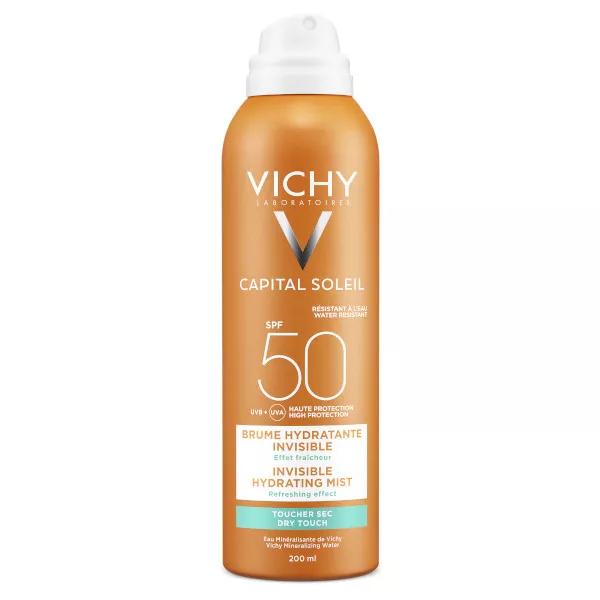 Vichy Capital Soleil Protection Solaire Brume Hydratante Invisible SPF50 200ml