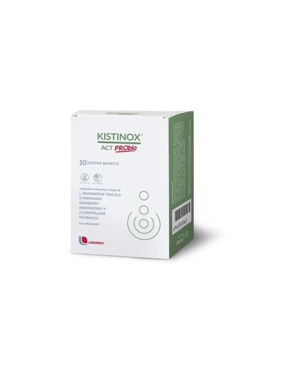 Kistonox Act Probio Integratore per il Benessere delle Vie Urinarie 10 Bustine