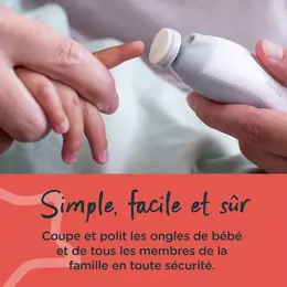 Tommee Tippee Nail Care Lime à Ongles Électrique Pour Bébé