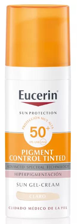 Eucerin Sun Fluide Anti-Pigment Visage SPF50+ Lumière Teintée 50 ml