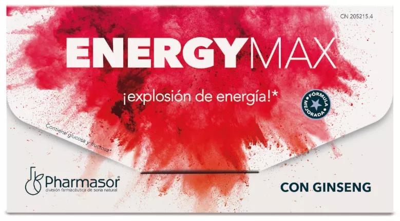 Soria Natural Pharmasor Energy Max com Ginseng 20 frascos