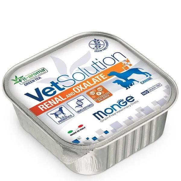 Monge Vetsolution Renal And Oxalate Cibo Umido Linea Medica Cani 150G