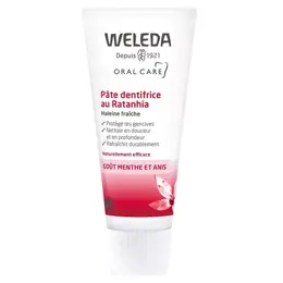 Weleda Soin Bucco-Dentaire Pâte Dentifrice au Ratanhia 75ml