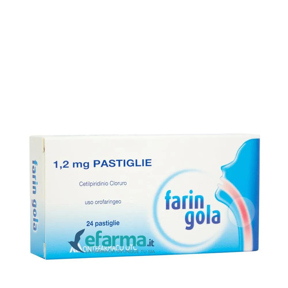 Farin Gola 1,2 mg Cetilpiridinio cloruro 24 Pastiglie