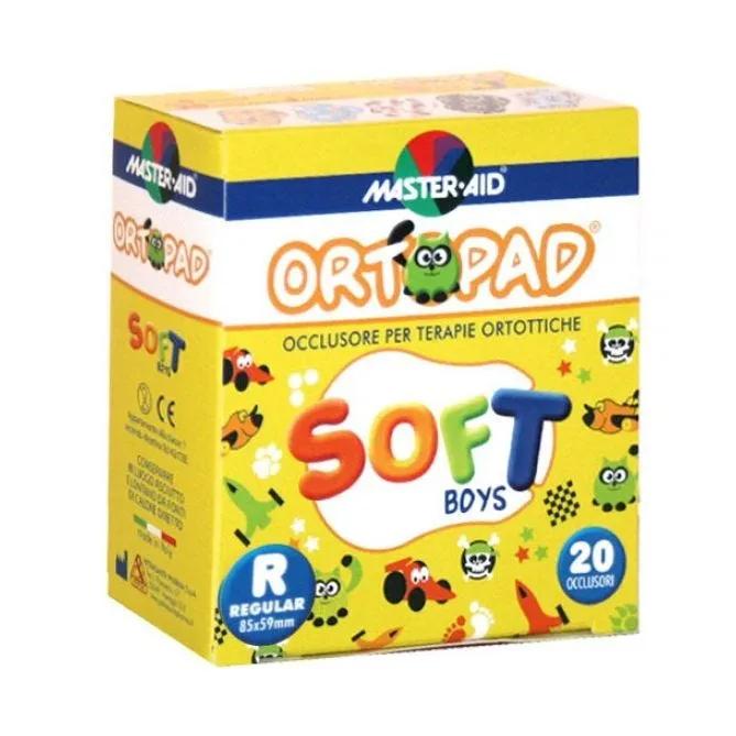 Ortopad Soft Boys Junior Cerotto Occlusore Per Bambini Per Terapie Ortottiche 20 Pezzi