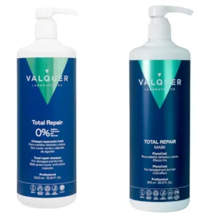 Valquer Pack Reparación Total Champú 1L + Mascarilla 975 ml