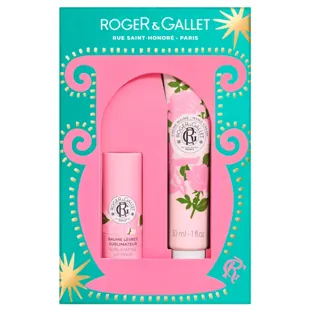 Roger&amp;Gallet Rose Hand Cream 30ml + Lip Balm