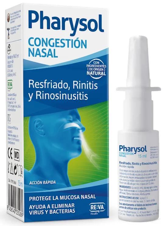 Pharysol Sinus nébuliseur fort 15 ml Congestion nasale