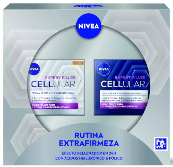 Nivea Pack Hyaluron Cellular Filler Antienvelhecimento e Extra Firmeza