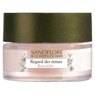 Sanoflore Crema Occhi Regard des Reines rose Brillantezza Certificato Bio 15ml