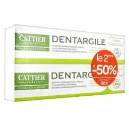 Cattier Dentargile Dentifrice Anis Bio Lot de 2 x 75ml