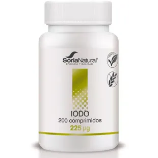 Soria Natural Iodine Sustained Release 200 Tablets