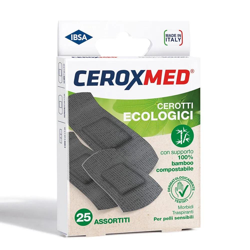 Ceroxmed Black Velvet Cerotti Ecologici in Bambù 25 Pezzi