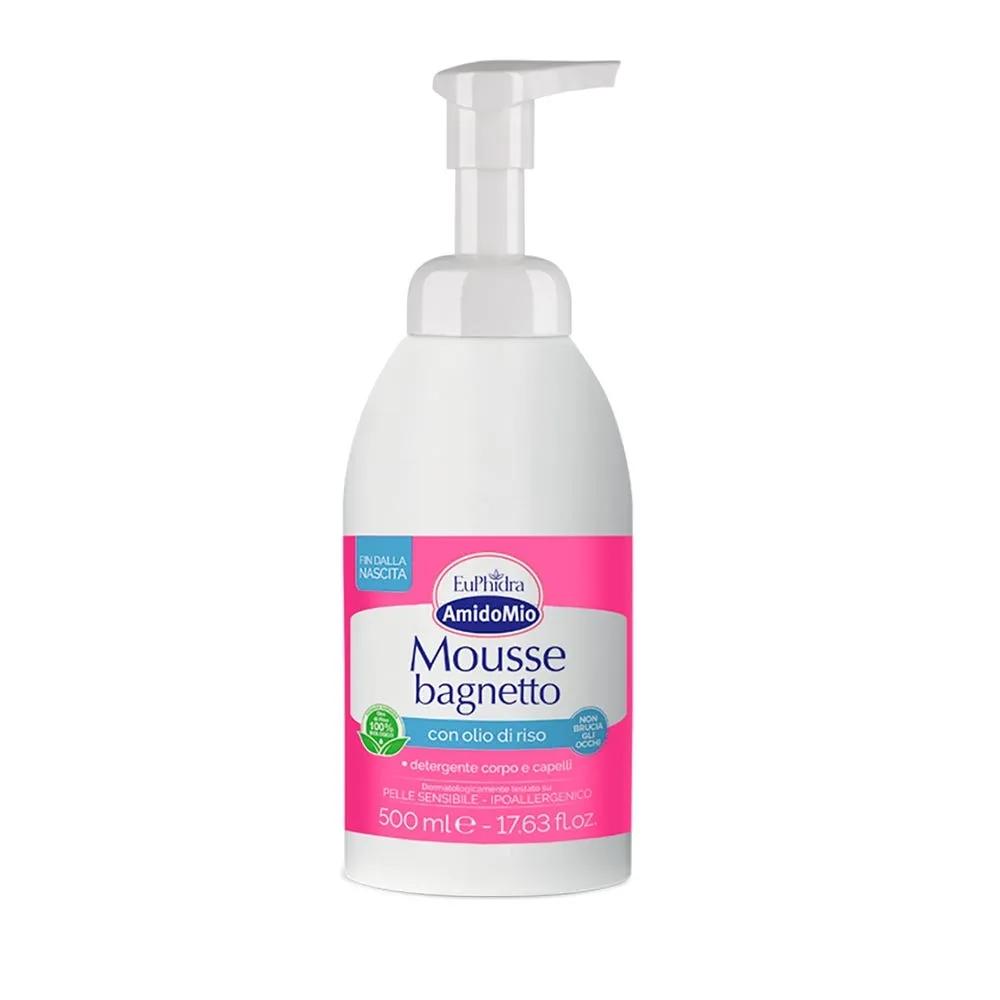 Euphidra Amidomio Mousse Bagnetto Con Olio di Riso 500ml