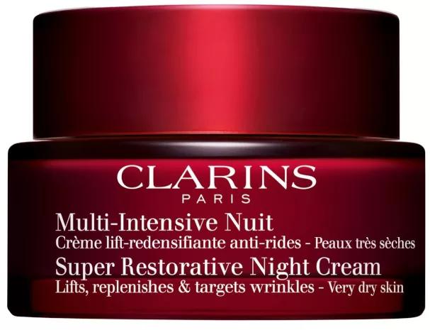 Clarins Multi Intensive Noite Creme para Pele Seca 50 ml