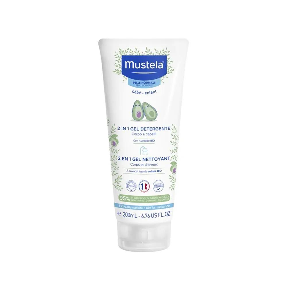 Mustela Gel Detergente 2 in 1 Corpo e Capelli 200 ml