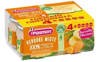 Plasmon Omogenizzato Verdure Mix 4x80 g