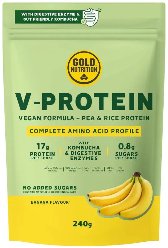 GoldNutrition Protéine Vegan Banane 240 gr