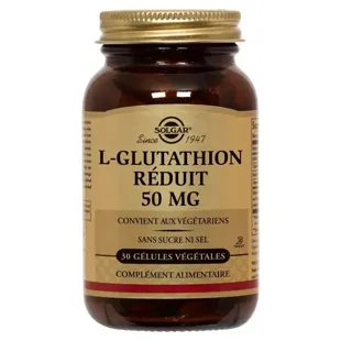 Solgar L-Glutathion 50mg Integratore Alimentare 30 capsule vegetali