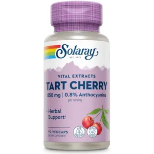Solaray Tart Cherry 425mg 90 Vegetable Capsules