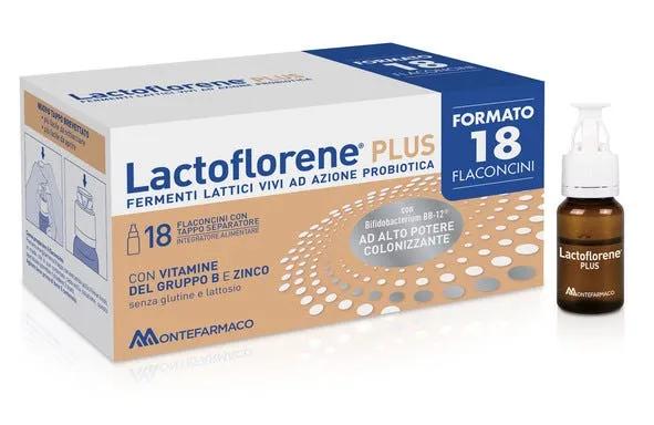 Lactoflorene Plus Integratore Fermenti Lattici Vivi 18 Flaconcini