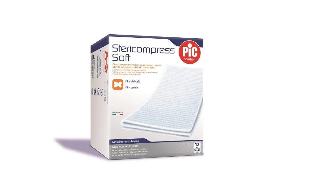 Pic Stericompress Soft Tessuto Non Tessuto 10x10 cm 6 Garze