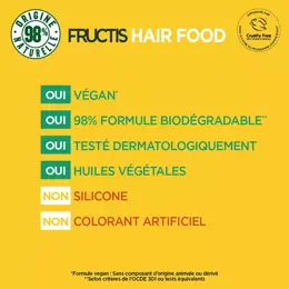 Garnier Fructis Hair Food Masque Nourrissant Banane 390ml