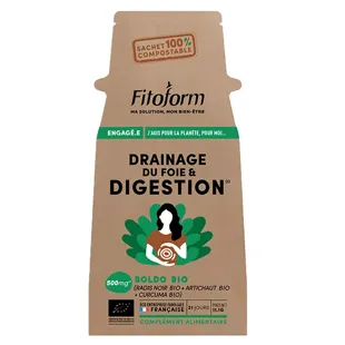 Fitoform Le Boldo Bio Drenaggio Fegato Digestione Ecopack 21 compresse