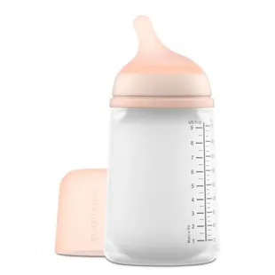 Suavinex Zero Zero Anti-Colic Bottle Medium Flow Fair +3m 270 ml