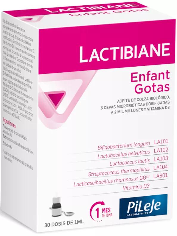 Lactibiane Child scende 30 dosi