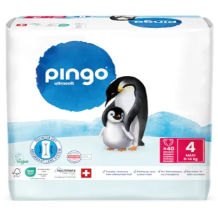 Pingo Eco-Friendly Maxi Diapers Size 4 (8-14 kg) 40 units