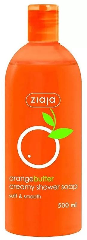 Ziaja Savon de Bain Crémeux au Beurre d'Orange 500 ml