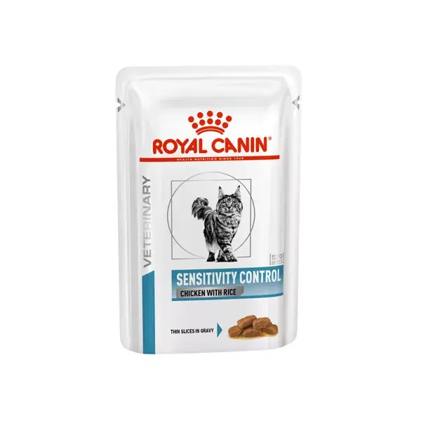 Royal Canin Veterinary Chat Sensitivity Control Chicken 12 Sachets