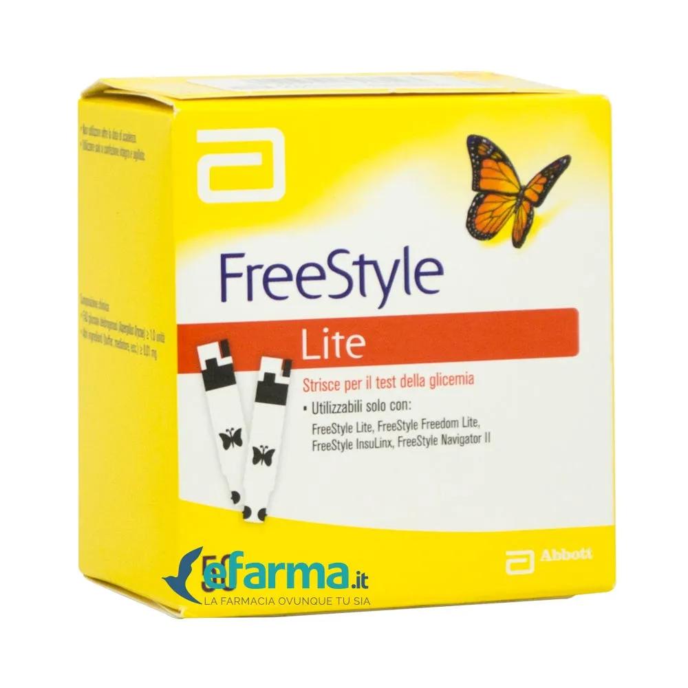 Freestyle Lite Strisce Reattive Glicemia 50 Pezzi