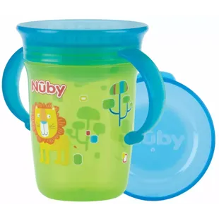 Nûby Magic Mug 360° Handles +6m 240 ml Green