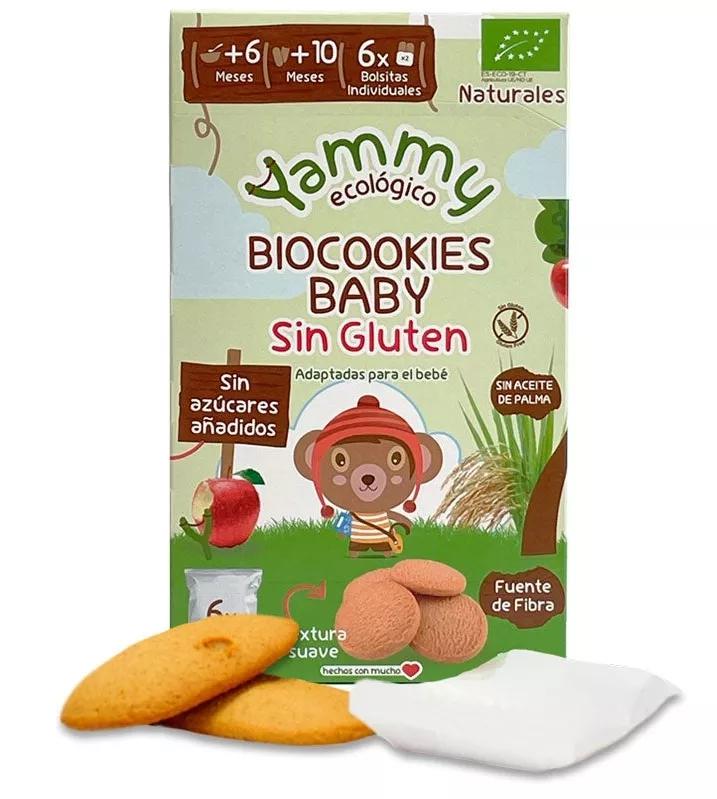 Yammy Bolachas  Biocookies Baby Sem glúten Ecológicas 150gr